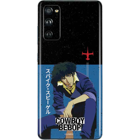 Cowboy Bebop Spike Spiegel Galaxy S20 Fan Edition Skin